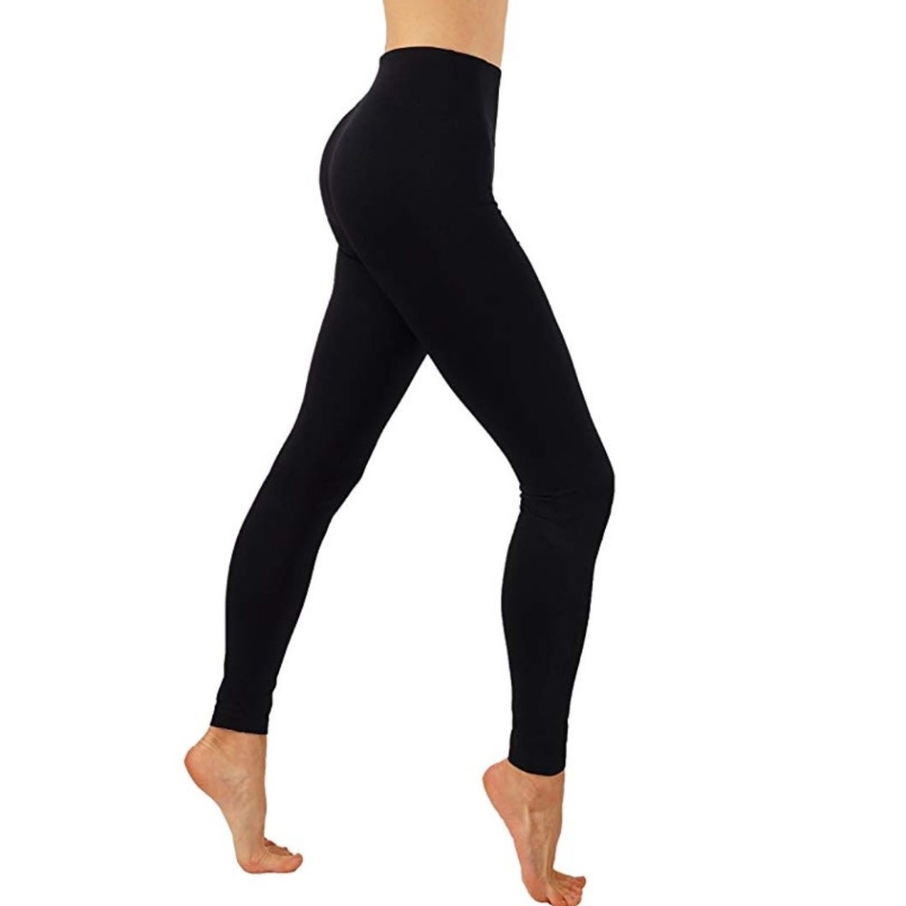 Workout leggings yoga pants clear Black